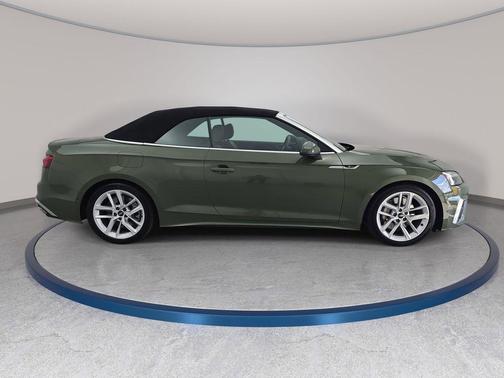 District Green Metallic/Black Roof 2023 Audi A5 Prestige 45 TFSI S line quattro S tronic