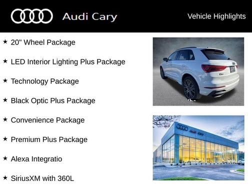 2025 Audi Q3 45 S line Premium Plus