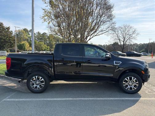 Shadow Black 2019 Ford Ranger LARIAT