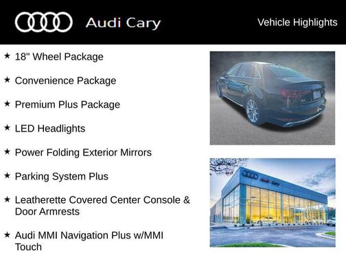 2019 Audi A4 2.0T Premium Plus