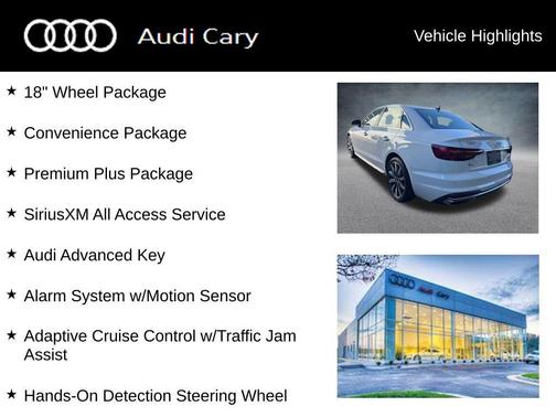 2022 Audi A4 40 Premium Plus