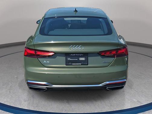 District Green Metallic 2024 Audi A5 Sportback 45 S Line Premium Plus