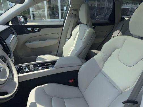 Vapour Grey Metallic 2025 Volvo XC60 Plug-In Hybrid Plus, T8 AWD Electric/Gasoline, Dark