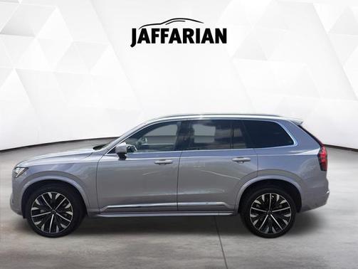 Aurora Silver 2026 Volvo XC90 Plus, B6 AWD Gas (mild hybrid), Gasoline, Bright, 7 Seats