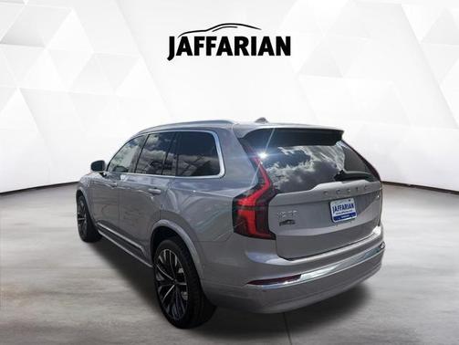 Aurora Silver 2026 Volvo XC90 Plus, B6 AWD Gas (mild hybrid), Gasoline, Bright, 7 Seats