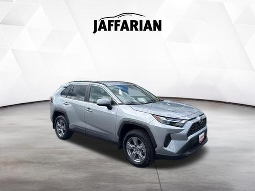 Silver Sky Metallic 2025 Toyota RAV4 Hybrid XLE