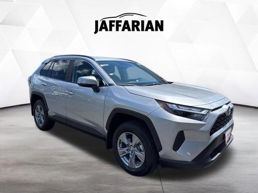 Silver Sky Metallic 2025 Toyota RAV4 Hybrid XLE