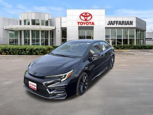 Midnight Black Metallic 2026 Toyota Corolla SE