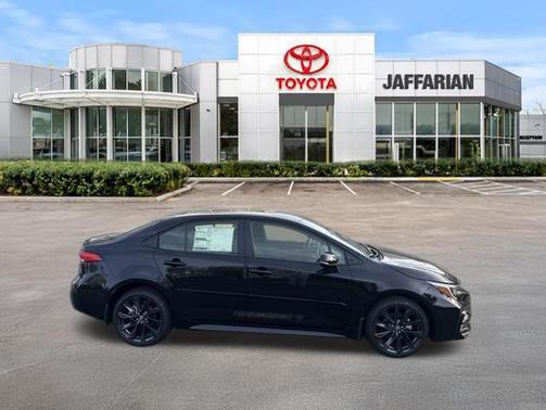 Midnight Black Metallic 2026 Toyota Corolla SE