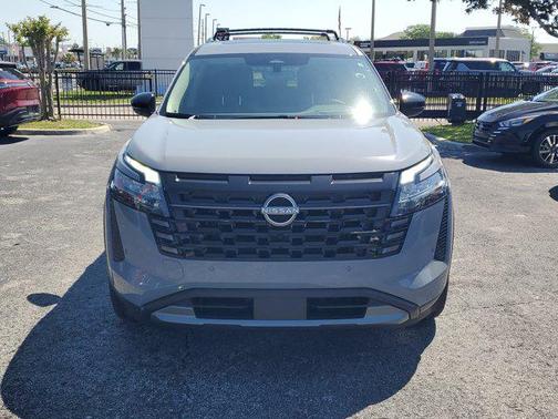 Boulder Gray Pearl 2026 Nissan Pathfinder Platinum
