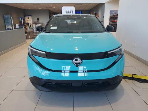 Seabreeze Blue Pearl/Black 2026 Nissan Leaf SV+