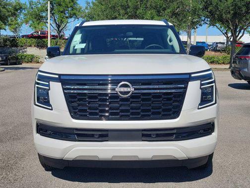 Aspen White Tricoat 2026 Nissan Armada SV