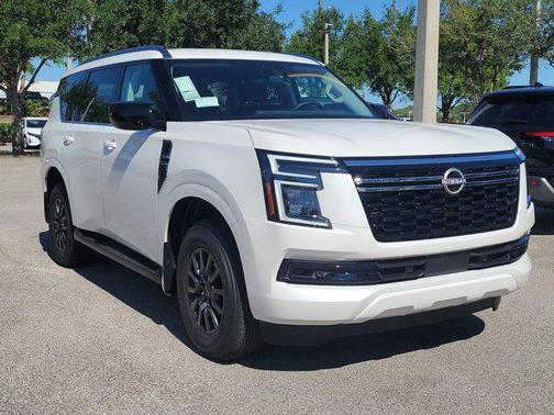 Aspen White Tricoat 2026 Nissan Armada SV