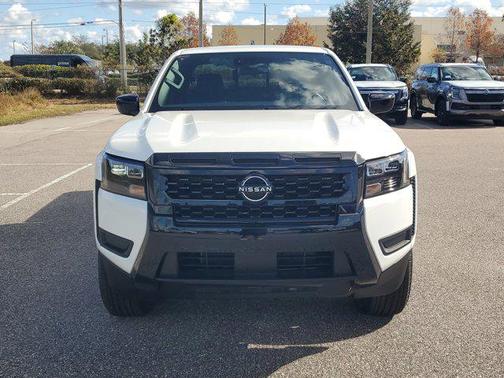Glacier White 2026 Nissan Frontier SV