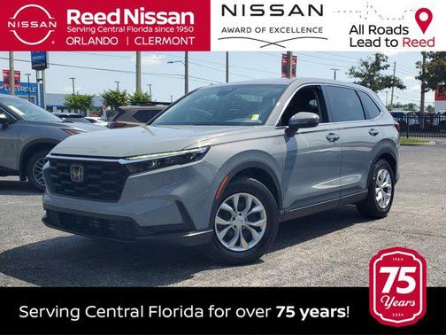 Gray 2026 Honda CR-V LX 2WD