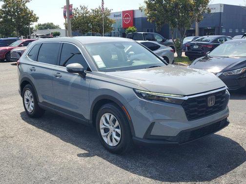 Gray 2026 Honda CR-V LX 2WD