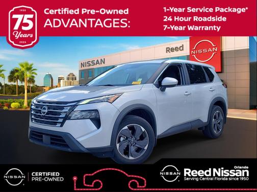 Brilliant Silver Metallic 2024 Nissan Rogue SV
