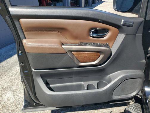 Super Black 2020 Nissan Titan Platinum Reserve