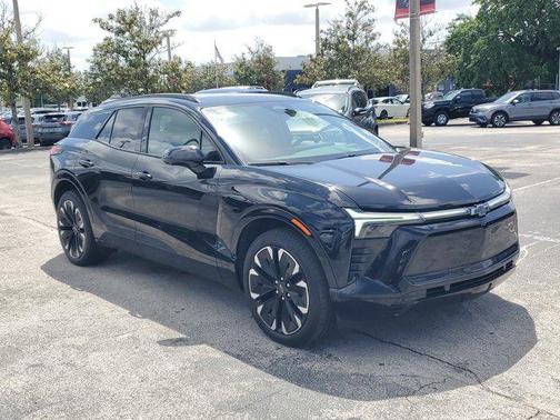 Black 2024 Chevrolet Blazer EV eAWD RS