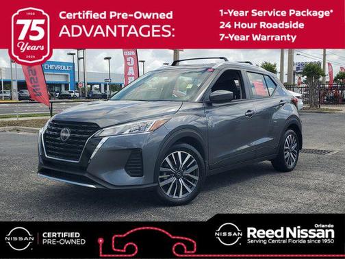 Gun Metallic 2024 Nissan Kicks SV