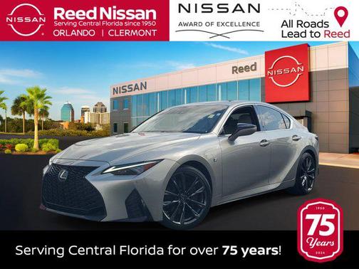 Silver 2021 Lexus IS 350 Base