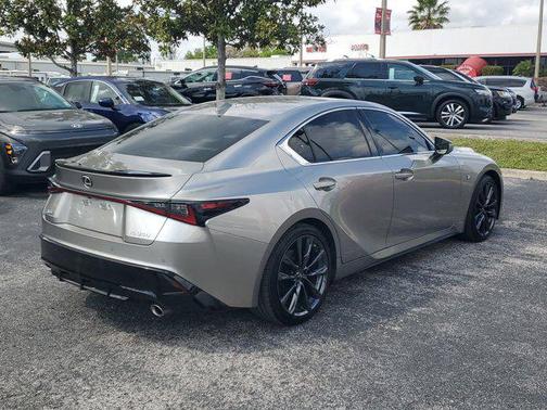 Silver 2021 Lexus IS 350 Base