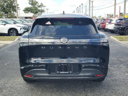 Super Black 2026 Nissan Murano Platinum