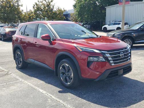 Scarlet Ember Tintcoat 2024 Nissan Rogue SV
