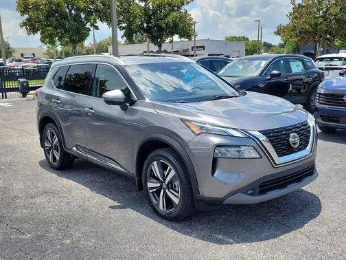 Gun Metallic 2021 Nissan Rogue SL