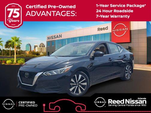 Super Black 2022 Nissan Sentra SV