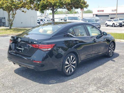 Super Black 2022 Nissan Sentra SV