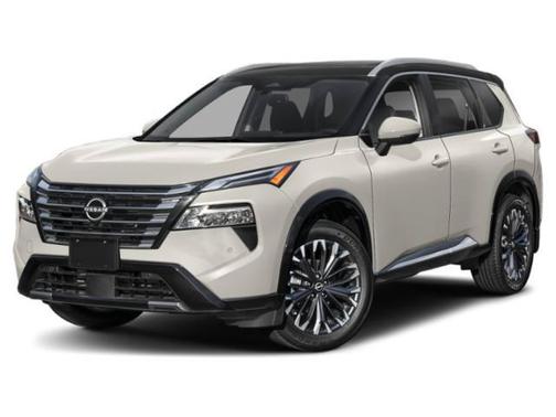 Champagne Silver Metallic/Super Black 2026 Nissan Rogue Platinum