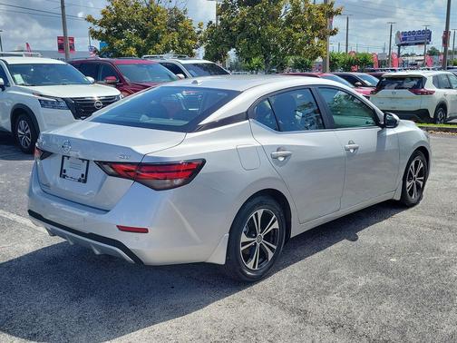 Brilliant Silver Metallic 2023 Nissan Sentra SV