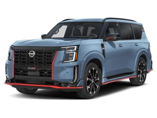 Everest White Pearl Tricoat/Super Black 2026 Nissan Armada NISMO