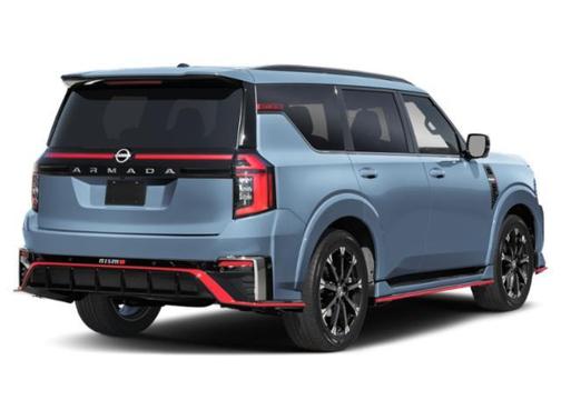 Everest White Pearl Tricoat/Super Black 2026 Nissan Armada NISMO