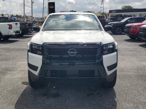 Glacier White 2026 Nissan Frontier SV