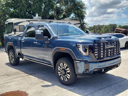 Downpour Metallic 2025 GMC Sierra 2500 Denali Ultimate