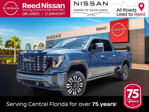 Downpour Metallic 2025 GMC Sierra 2500 Denali Ultimate