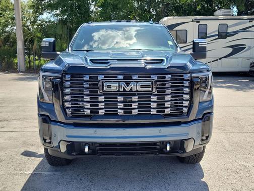 Downpour Metallic 2025 GMC Sierra 2500 Denali Ultimate