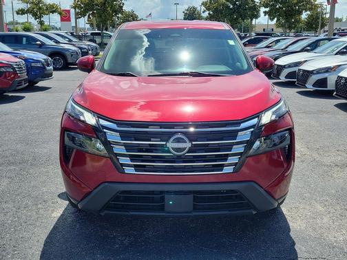 Scarlet Ember Tintcoat 2024 Nissan Rogue SV