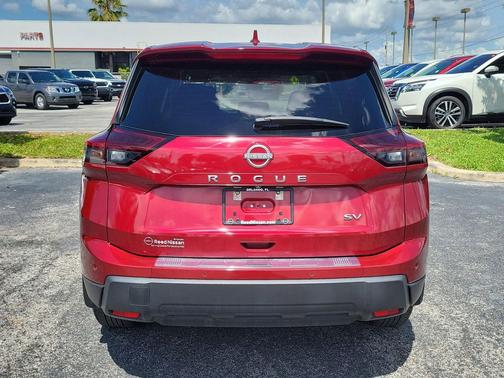 Scarlet Ember Tintcoat 2024 Nissan Rogue SV