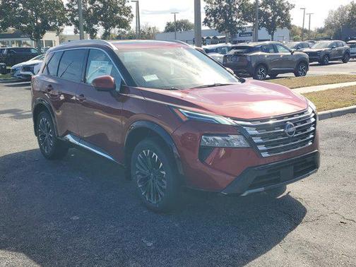 Scarlet Ember Tintcoat 2026 Nissan Rogue Platinum