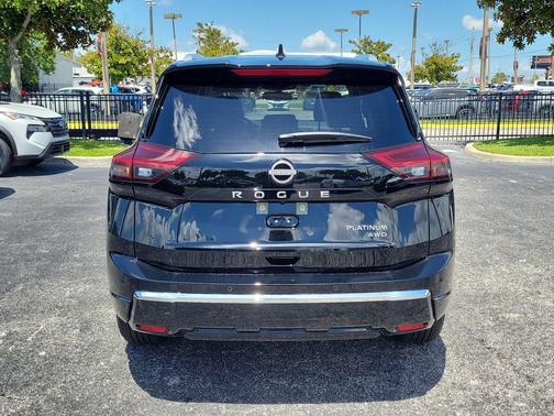 Super Black 2026 Nissan Rogue Platinum