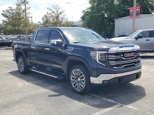 Titanium Rush Metallic 2023 GMC Sierra 1500 SLT