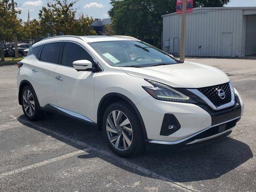 Pearl White Tricoat 2020 Nissan Murano SL FWD