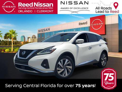 Pearl White Tricoat 2020 Nissan Murano SL FWD