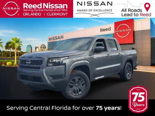 Gun Metallic 2026 Nissan Frontier SV