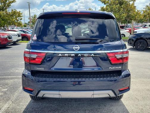 Hermosa Blue Pearl 2024 Nissan Armada Platinum 4WD