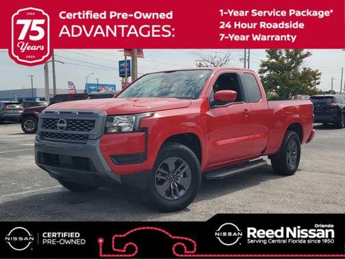 Red Alert 2025 Nissan Frontier SV