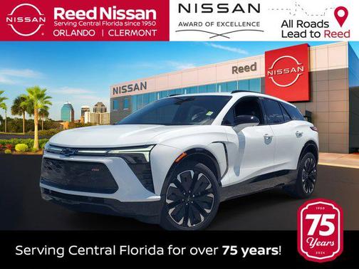Summit White 2024 Chevrolet Blazer EV eAWD RS